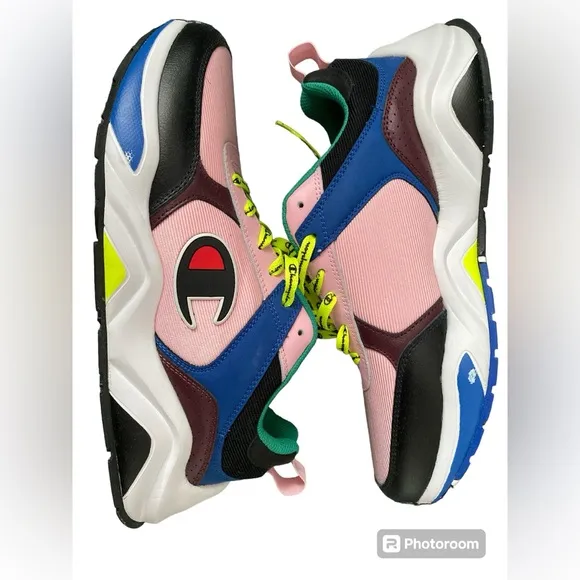 CHAMPION 93 Eighteen Block Multi-Color Shoes J640-0818 NAN’AN Men’s Size 10.5