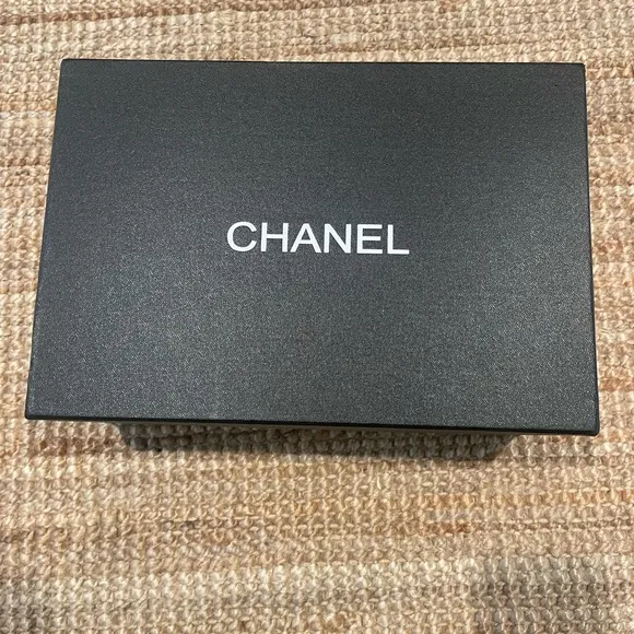 Chanel Logo White and Black Sneakers 1-1