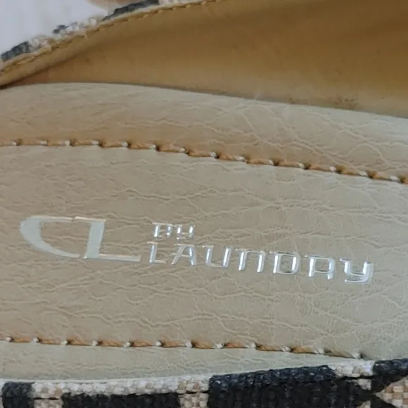 CL By Laundry Daysie Wedge Mule/Slides Size 8.5
