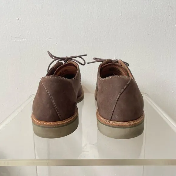 Clarks men’s artisan lace up shoe brown suede size 8