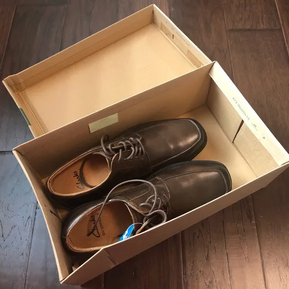Clarks Men’s Daxan Walk Brown waterproof Shoes