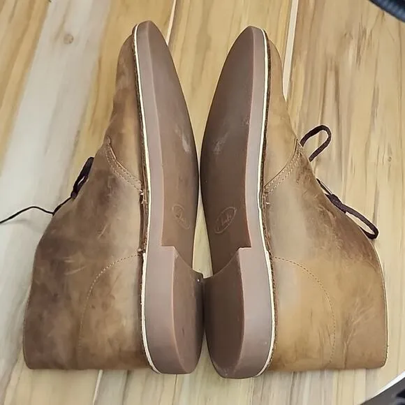 ❤️‍🔥CLARKS❤️‍🔥 ORIGINAL CLASSICS 100% GRAIN LEATHER CHUKKAS MENS SIZE 11 VGUC