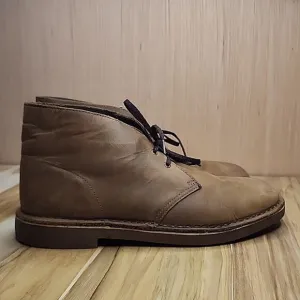 ❤️‍🔥CLARKS❤️‍🔥 ORIGINAL CLASSICS 100% GRAIN LEATHER CHUKKAS MENS SIZE 11 VGUC