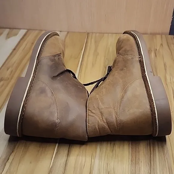 ❤️‍🔥CLARKS❤️‍🔥 ORIGINAL CLASSICS 100% GRAIN LEATHER CHUKKAS MENS SIZE 11 VGUC