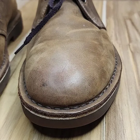 ❤️‍🔥CLARKS❤️‍🔥 ORIGINAL CLASSICS 100% GRAIN LEATHER CHUKKAS MENS SIZE 11 VGUC