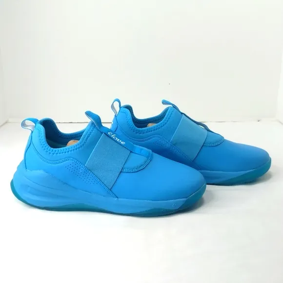 Clove Shoes Solo Auga Blue Healthcare Worker Comfortable Slip-on Sneakers Sz 8