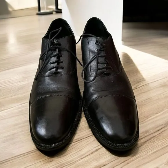 Cole Haan Black Leather Oxford Style Dress Shoes Casual C24041 Mens Size 11 M