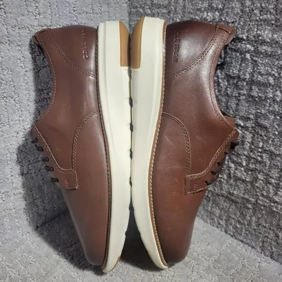 Cole Haan Grand Atlantic Men's Size 8M Brown Leather Casual Oxford Shoes C34853
