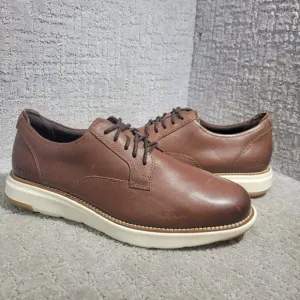 Cole Haan Grand Atlantic Men's Size 8M Brown Leather Casual Oxford Shoes C34853