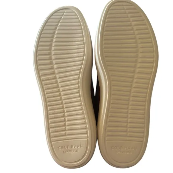 Cole Haan Grand Men's Brown Leather   360 Court Sneaker Tan Leather Size 10.5NEW