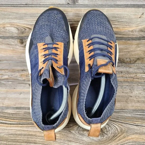 Cole Haan Grand  O.S. Blue/Tan Training Shoes Men's Size 9.5