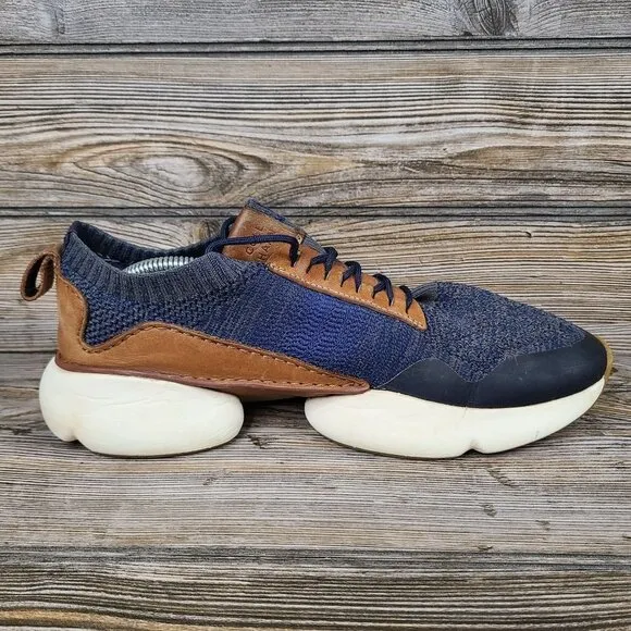 Cole Haan Grand  O.S. Blue/Tan Training Shoes Men's Size 9.5