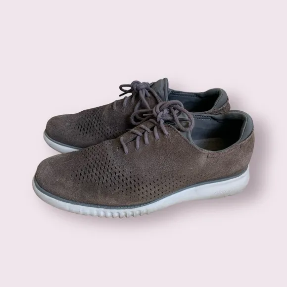 Cole Haan Grand Os Suede Shoes