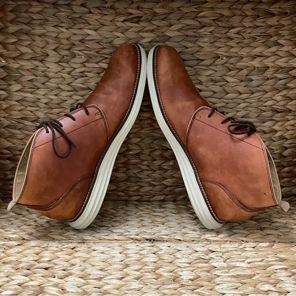 Cole Haan Grand OS Woodbury Ivory Remastered Waterproof Chukka Boot