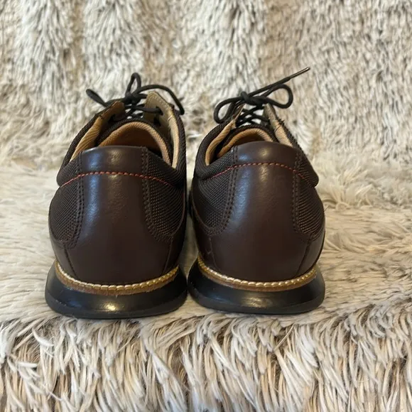 Cole Haan Grand.Os Men’s 10.5 Brown Tan Leather Suede Sneakers Casual Shoes