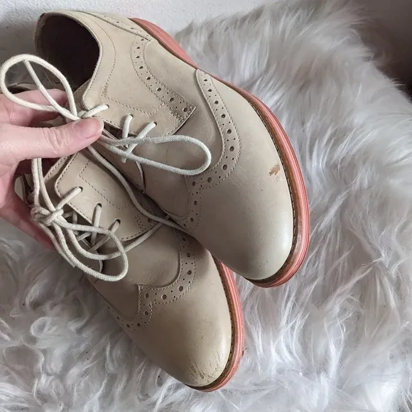 Cole Haan Lunargard Waterproof Leather Wingtip Oxford Shoes
