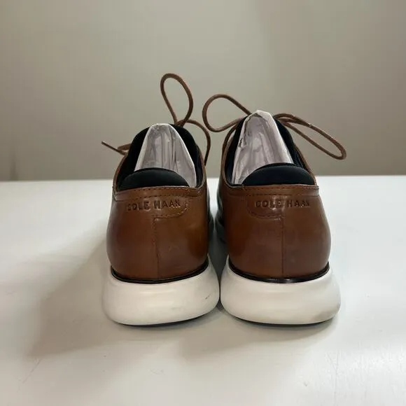 Cole Haan Men's 2.Zerogrand Laser Wingtip Oxfords C27879 British Tan Mens 10 W