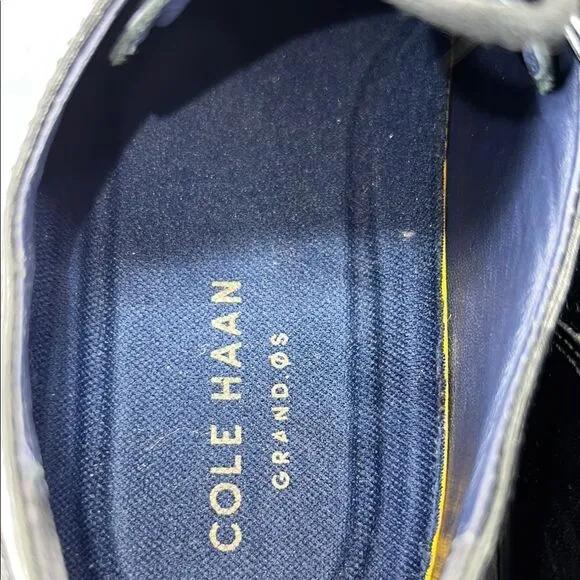 Cole Haan  Oxford Derby Shoes with Leather Upper and Rounded Toe