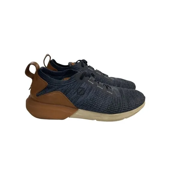 Cole Haan Zero Grand Men's  Size 12 Blue Brown Knit Casual Athletic Sneakers Sho