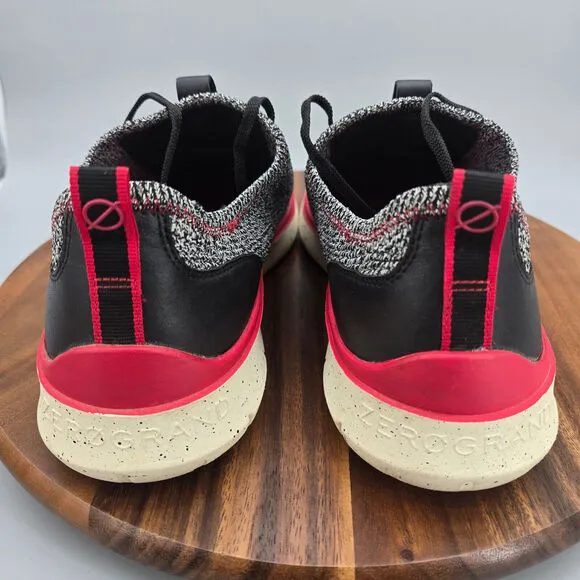 Cole Haan Zerogrand Shoes Men's 12 Gray Black Red Stitchlite Casual Sneakers