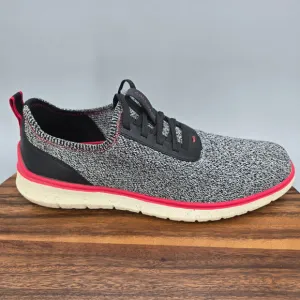 Cole Haan Zerogrand Shoes Men's 12 Gray Black Red Stitchlite Casual Sneakers