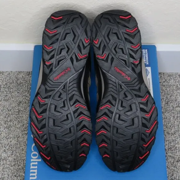Columbia* Men's Granite Trail Mid Waterproof Mud-Black Color Shoe~ Size 12‎ WIDE