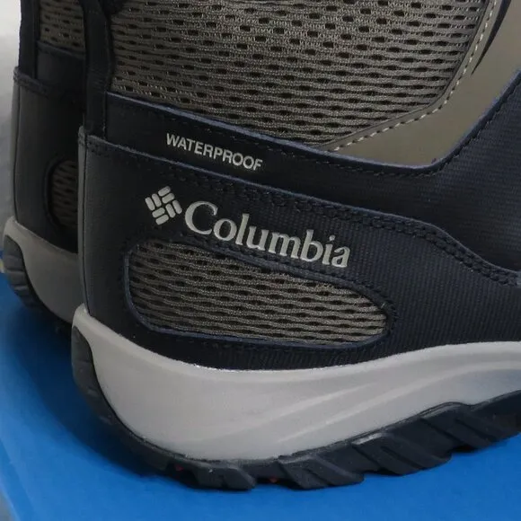 Columbia* Men's Granite Trail Mid Waterproof Mud-Black Color Shoe~ Size 12‎ WIDE