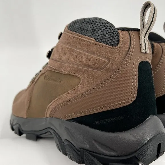 Columbia Mens Newton Ridge Plus 2 Waterproof Hiking Boots sz 8.5 Shoe BM2812 NWB