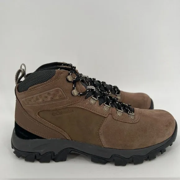 Columbia Mens Newton Ridge Plus 2 Waterproof Hiking Boots sz 8.5 Shoe BM2812 NWB