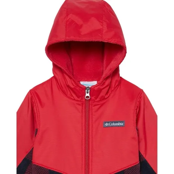 Columbia Toddler Little Boys Steens MT Overlay Jacket Buffalo Check Size 2T NWT