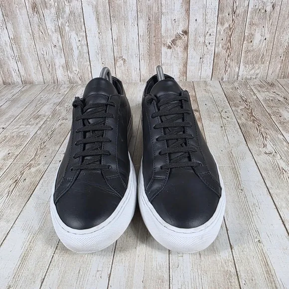 Common Projects Leather‎ Sneakers Minimalist Designer Shoes Black Size 40
