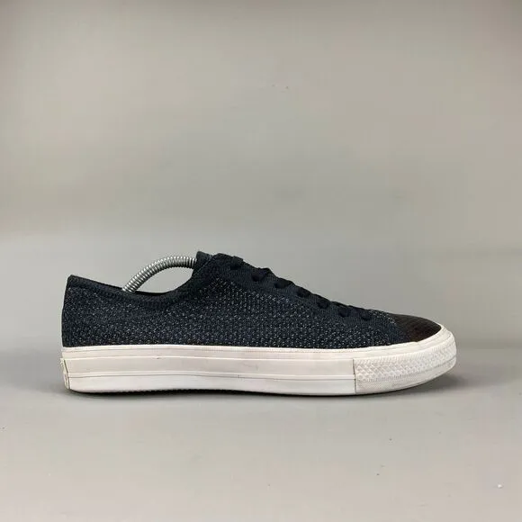 Converse All Star Flyknit Low Men’s Size 10 Black Casual Sneakers Lace Up Shoes