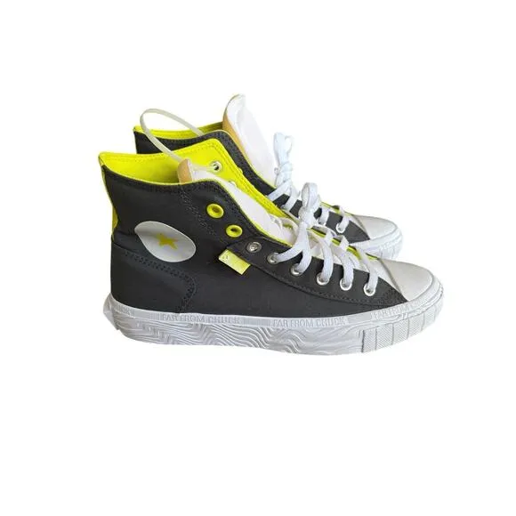 Converse Alt-Star Edge Glow Sneaker Grey/White Men's 9 Far From Chuck Taylor NEW