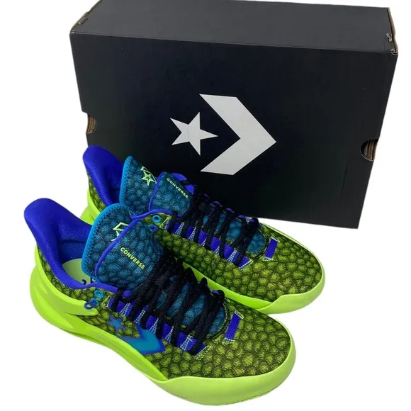 Converse BB Trilliant CX Sneakers Basketball Green Canvas Shoes Women's A04942C