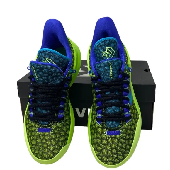 Converse BB Trilliant CX Sneakers Basketball Green Canvas Shoes Women's A04942C
