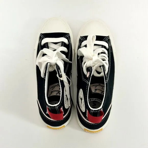 Converse Chuck Taylor All Star Black Red High Top Sneaker A07118C Size 8 Women