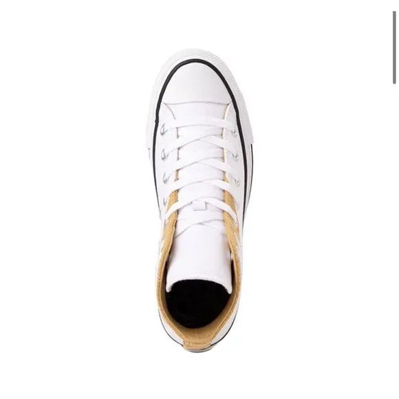 Converse Chuck Taylor All Star Hi Ankle‎ Lace Sneaker White/Dunescape Women's 6