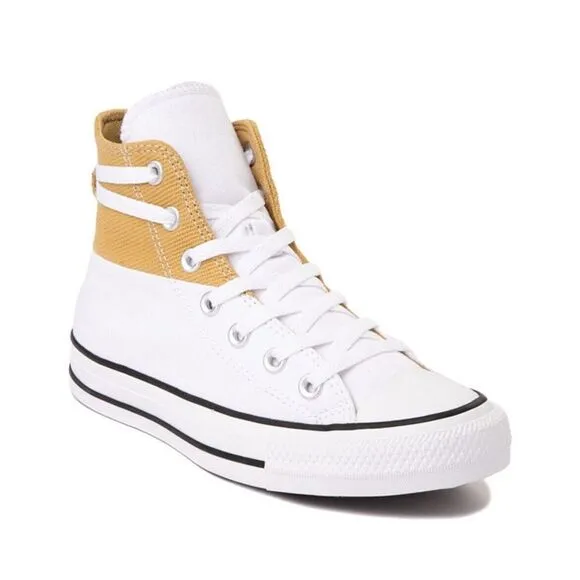 Converse Chuck Taylor All Star Hi Ankle‎ Lace Sneaker White/Dunescape Women's 6