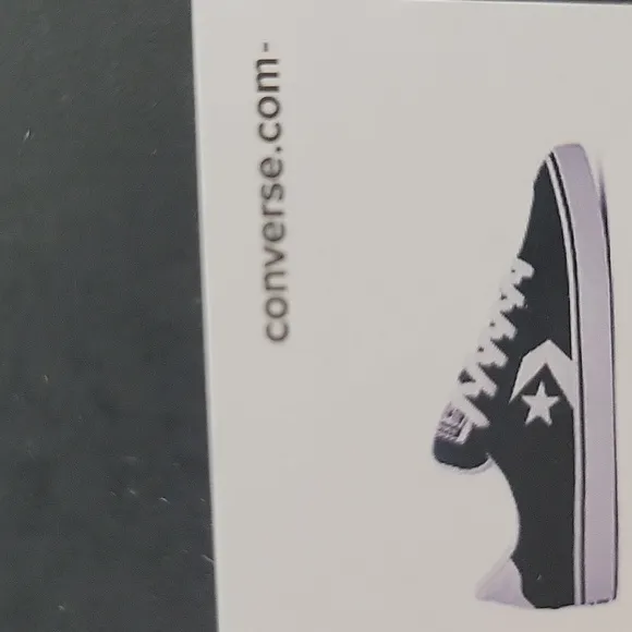 Converse Kids' Black and White Sneakers