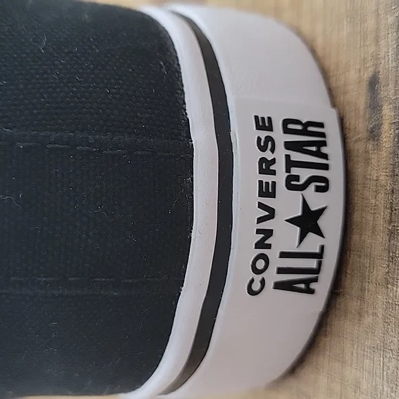 Converse Kids' Black and White Sneakers