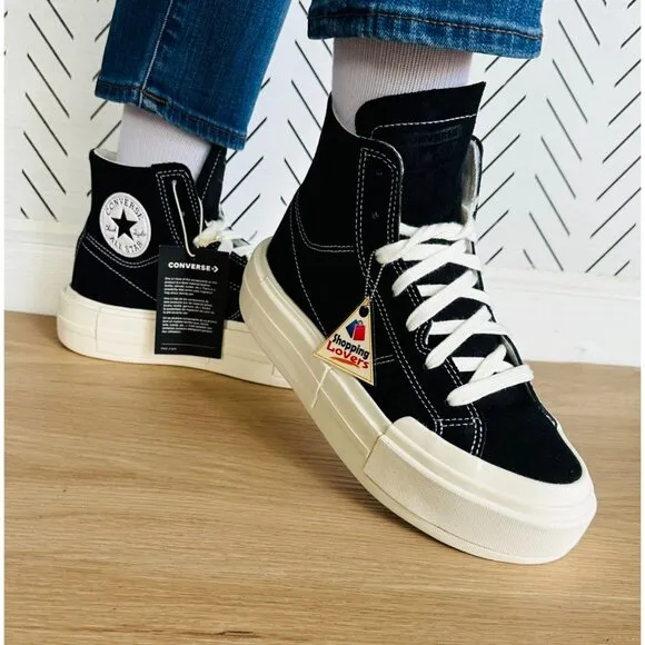 🤩Converse Women Shoes Chuck Taylor All Star Hi Size 8.5 Sneakers Black A04689C