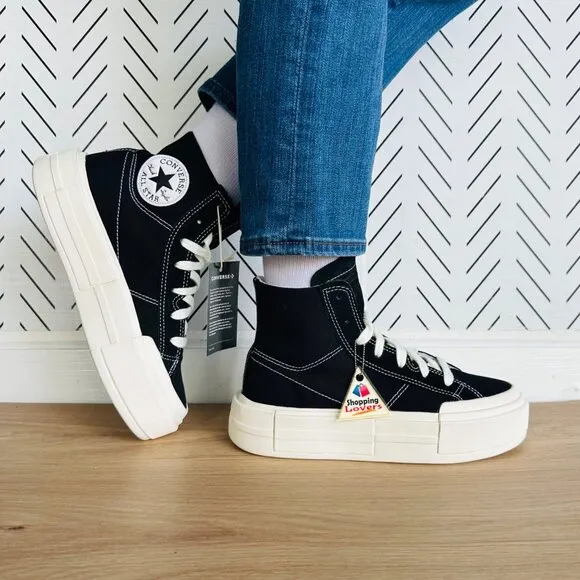 🤩Converse Women Shoes Chuck Taylor All Star Hi Size 8.5 Sneakers Black A04689C