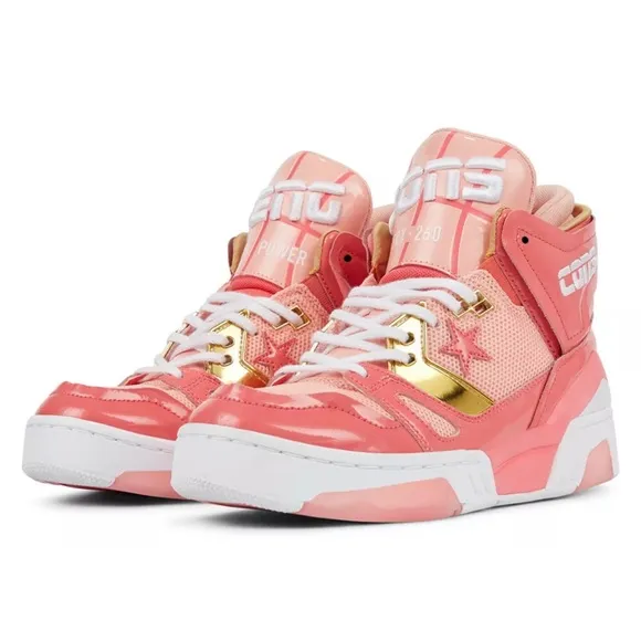 Converse Women's ERX 260 Mid Calypso Coral Apricot Blush Shoes 565601C Size 5.5