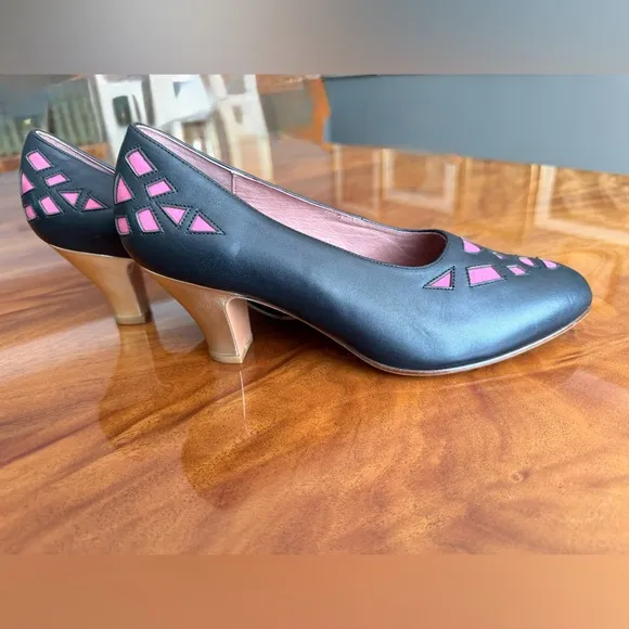COPY - New ‼️American Duchess 1920s reproduction shoes ‼️Gold Heel Height 2.5 …