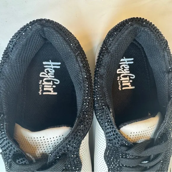 Corkys Black and White Women's Tennis Shoes