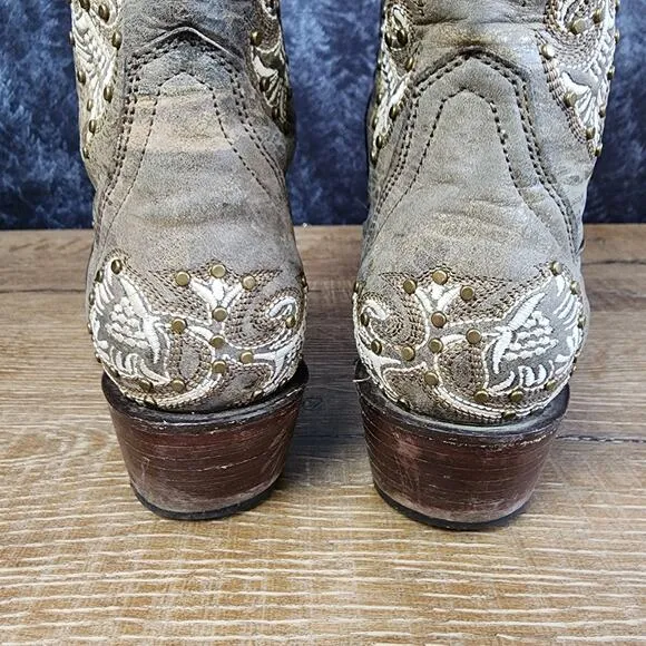 Corkys Girl by Corkys Santa Fe Embroidered Studded Western Cowgirl Boots | US 7