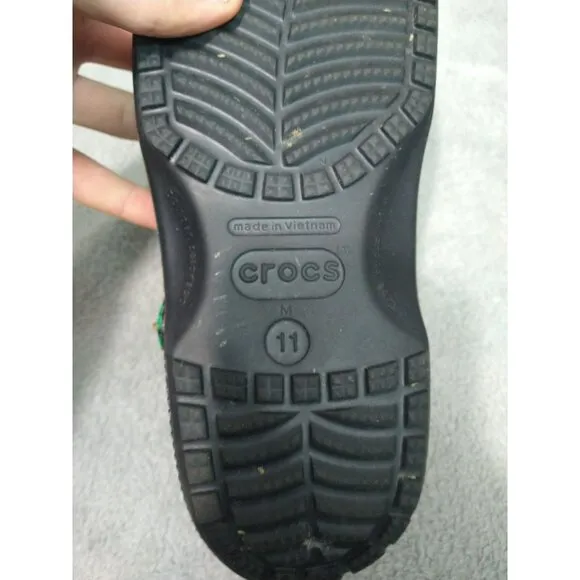Crocs Shoes Mens 11 Bistro Day of the Dead Clog Skulls Rare Limited Edition