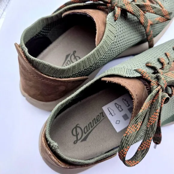 Danner Shoes Mens 10 Caprine Low Deep Lichen/Kombu Vibram Hybrid Hiking Boots