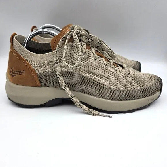 Danner Shoes Mens 10 Caprine Low Taupe Glazed Ginger Vibram Hybrid Hiking Boots