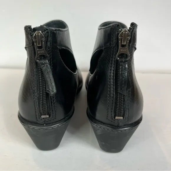 Dansko Bonita cutout smooth leather shoes / ankle booties